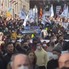 ŠPANSKA POLICIJA PROTESTUJE NA ULICAMA MADRIDA: Levičarska vlada im smanjuje ovlašćenja protiv demonstranata (VIDEO)