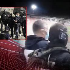 SPECIJALCI NAORUŽANI DO ZUBA SPROVELI VELJU NEVOLJU: Policija upala u skriveni bunker na stadionu