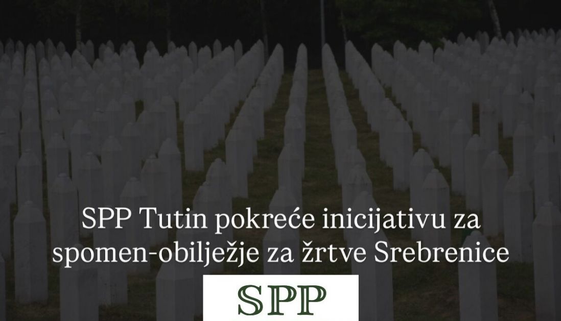 SPP Tutin pokreće inicijativu za spomen-obilježje za žrtve Srebrenice