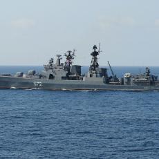 SPREMA LI SE BURA U CRNOM MORU: Ruska mornarica prati američki razarač, na radaru sve kao na dlanu