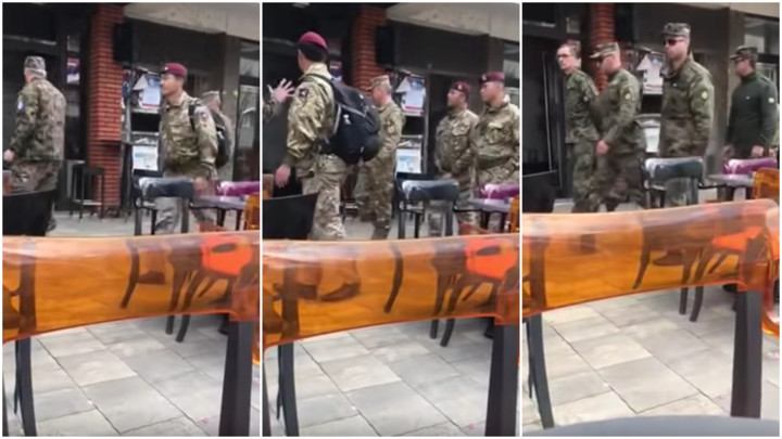 SRBI U SEVERNOJ KOSOVSKOJ MITROVICI UZNEMIRENI: Albanski vojnici u uniformama šetaju glavnom ulicom! (VIDEO)