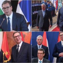 SRBIJA ĆE SE UZDIĆI, POBEDIĆE ZNANJEM I PAMEĆU Radna nedelja predsednika Vučića i nastavak borbe za Kosovo i Metohiju (VIDEO)