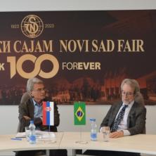 SRBIJA IMA VELIKI POTENCIJAL Ambasador Brazila Žoze Maura Kouto posetio Novosadski sajam