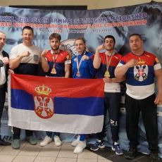 SRBIJA POKORILA EVROPU U ARMWRESTLINGU: Žetva medalja za Srbiju na kontinentalnom prvenstvu u Bukureštu 