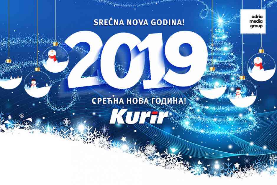 SREĆNA NOVA GODINA! Dragi naši čitaoci, neka vam je sa srećom! Da se družimo i u 2019!