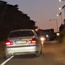 SREĆOM NIKO NIJE STRADAO! Opasna vožnja na Smederevskom putu: U Kaluđerici tako svakodnevno... (VIDEO)