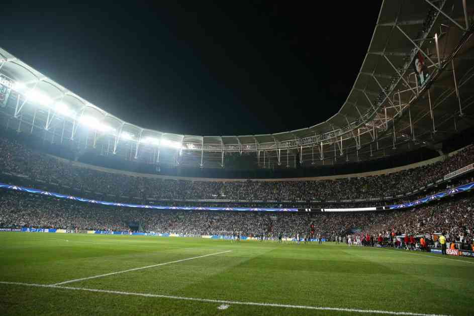 STADION BEŠIKTAŠA SPREMAN ZA PARTIZAN: Evo kako izgleda velelepni sportski objekat u Istanbulu (KURIR TV)