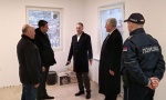 STEFANOVIĆ U INSPEKCIJI: Ministar nenajavljeno u kontroli radova u policijskoj stanici Osečina (FOTO)