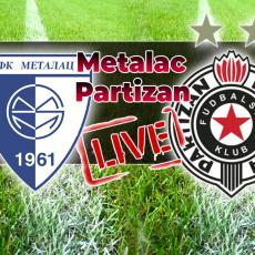 SUPERLIGA: Partizanu ne pomaže ni igrač više, Metalac došao do boda (VIDEO)