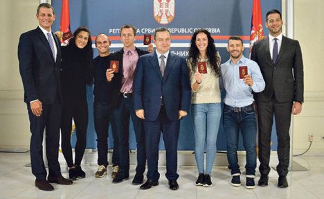 SVEČANO: Sportisti postali srpske diplomate