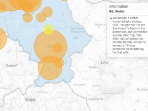 Sa 10 ubistava žena i devojčica i jug Srbije na mapi femicida
