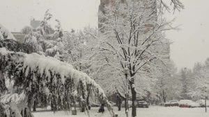Sa gotovo pola metra snega Zrenjanin rekorder u Srbiji