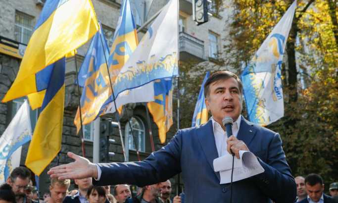Sakašvili u ofanzivi na Kijev: Narode, smenimo Porošenka
