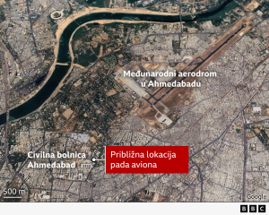 Samo jedan od 242 putnika i posade preživeo pad aviona Er Indije