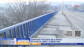 Saniranje pešačkog dela mosta u Kragujevcu VIDEO