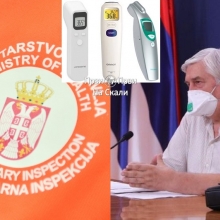Sanitarna inspekcija preporucuje upotrebu termometara - u skladu sa uputstvom; Tiodorovic porucio da se i skole organizuju za merenje temperature deci