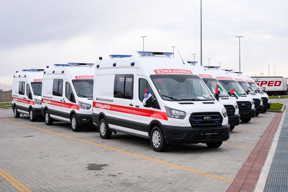 Sanitetska vozila za zdravstvene ustanove širom Srbije