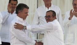 Santos posvetio Nobelovu nagradu narodu Kolumbije