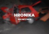 Saobraćajna nesreća na putu Leskovac -Vlasotince, dve osobe poginule