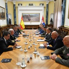 Saradnja na zavidnom nivou: Ministar Stefanović razgovarao sa načelnikom Generalštaba Oružanih snaga Kraljevine Španije