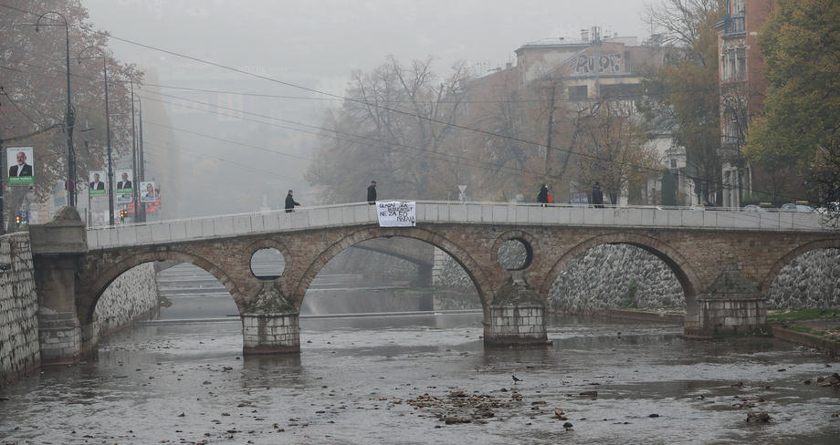 Sarajevo u podne prvi po zagađenosti vazduha u svetu