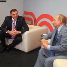 Putin i Dodik u Sočiju gledali trku F1, a predsednik Srpske je imao i poklon za ruskog lidera (VIDEO)