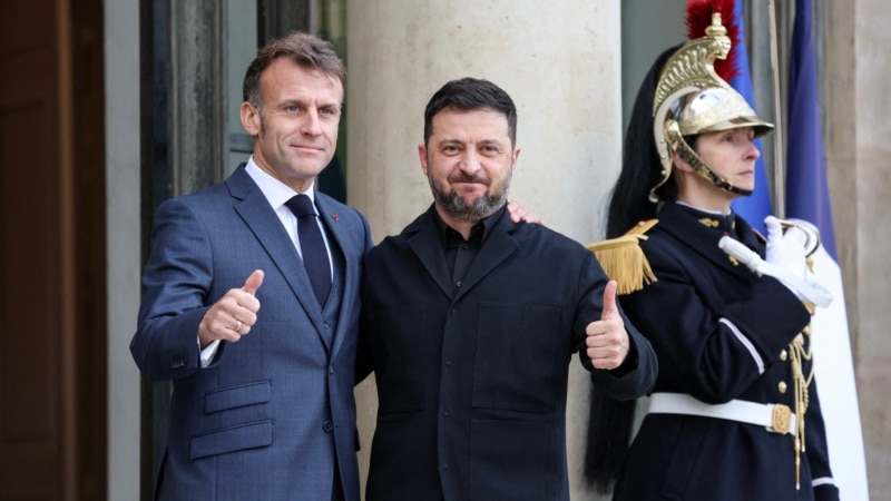 Sastanak Makrona i Zelenskog u ponedjeljak u Parizu, tema uslovi za mir