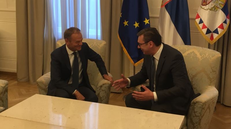 Tusk i Vučić: Samit u Sofiji potvrda evropske perspektive Balkana