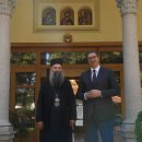 Sastanak Vučića i patrijarha Porfirija: Postigli smo dogovor VIDEO