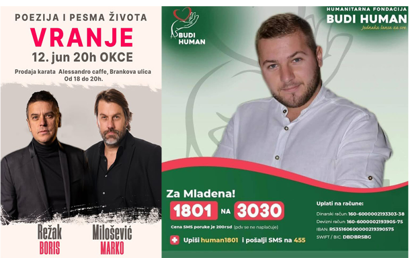 Sav prihod od prodaje knjiga ide u humanitarne svrhe – pomoć Mladenu iz Vranja