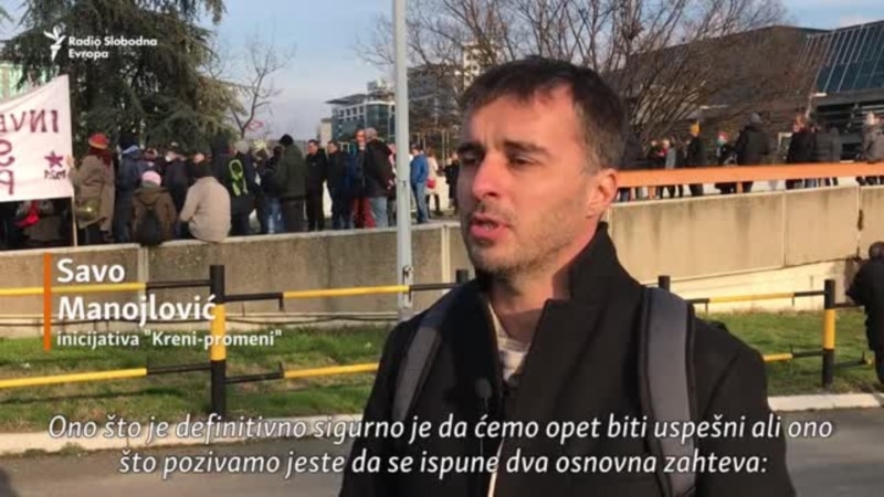 Savo Manjlović, inicijativa Kreni Promeni: Ne odustajemo do povlačenja Zakona