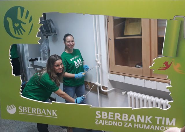 Sberbank tim – zajedno za humanost