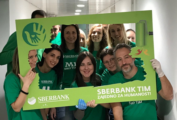 Sberbank tim – zajedno za humanost