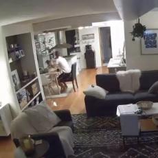 Sedeo je sa bebom u kući, kada je udario BRUTALAN zemljotres! Ovo ih je SPASILO! (VIDEO)