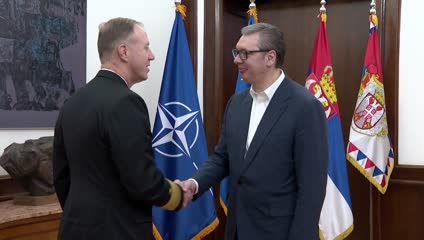 Šef Komande združenih snaga NATO-a razgovarao s predsednikom Srbije o jačanju saradnje