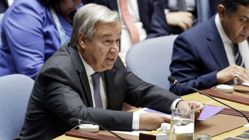 Šef UN strahuje od humanitarne katastrofe u Idlibu u Siriji