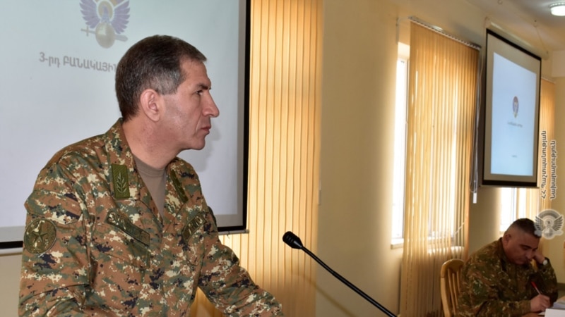 Šef armenske vojske razriješen dužnosti nakon pokušaja državnog udara