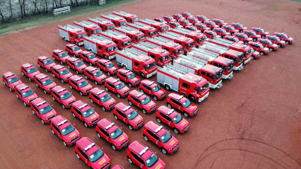  Sektor za vanredne situacije dobio 80 novih vozila 