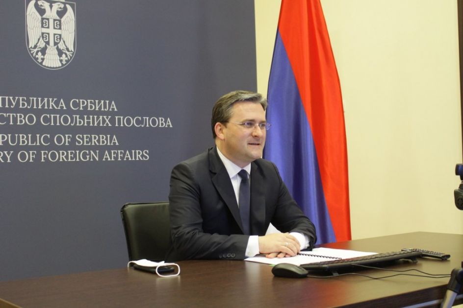Selaković sa Lavrovim: Rusija nastavlja da brani teritorijalni integritet Srbije, pominjanje velike Albanije je provokacija