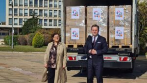 Selaković ispratio donaciju Rumuniji za lečenje obolelih od kovida
