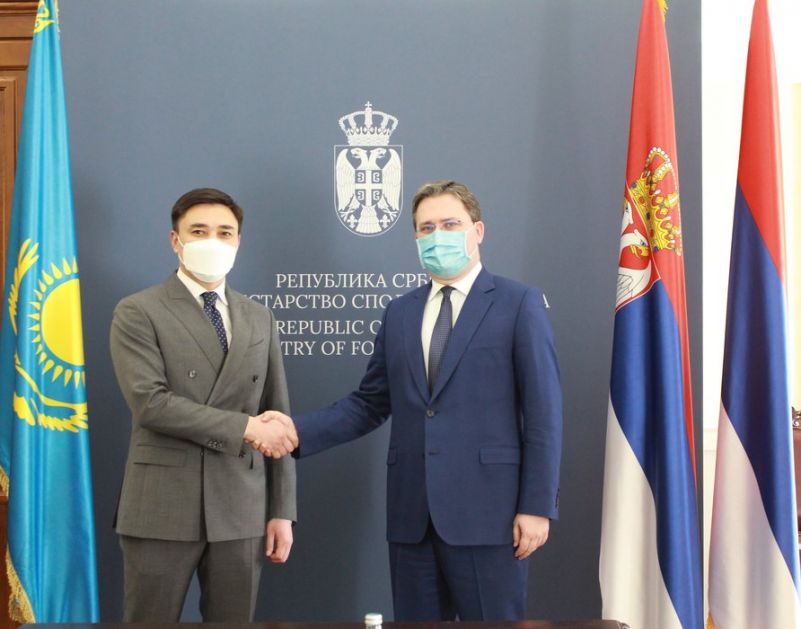 Selaković sa ambasadorom Kazahstana: Potrebno jačati odnose