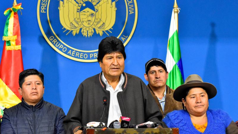 Parlament Bolivije odobrio nove izbore, ali bez Moralesa