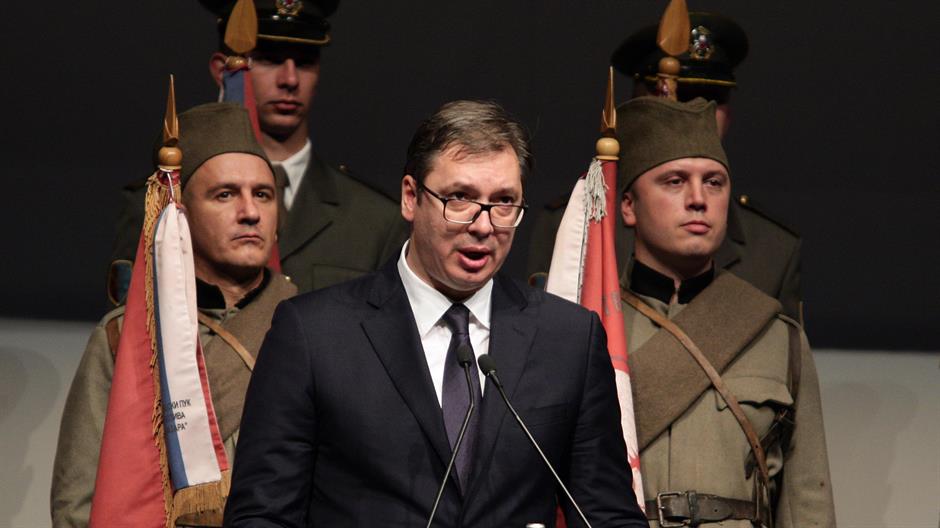 Serbia’s Vucic: Don’t confuse wish for peace with weakness
