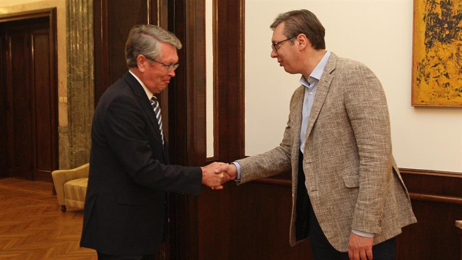 Serbia’s Vucic honoured to meet Russia’s Putin