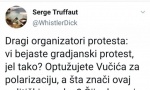 Sergej Trifunović žestoko po organizatorima protesta “1 od 5 miliona”: Čije d*pe vi ovde zastupate?! 