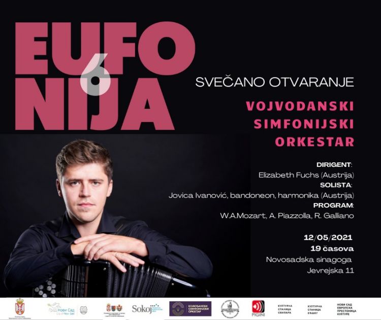 Šesti internacionalni festival harmonike i kamerne muzike Eufonija u Novosadskoj Sinagogi