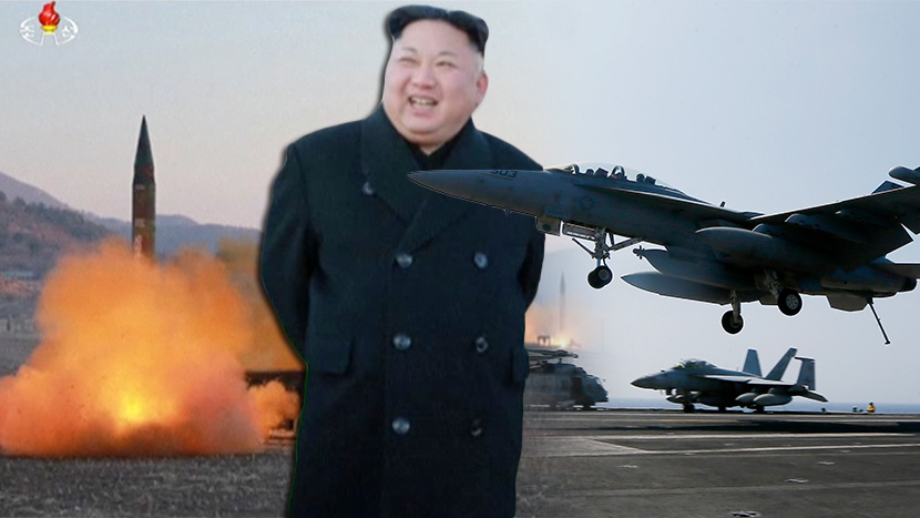Severna Koreja uništava američke bombardere: Objavljen propagandni snimak Kim Džong Una (VIDEO)