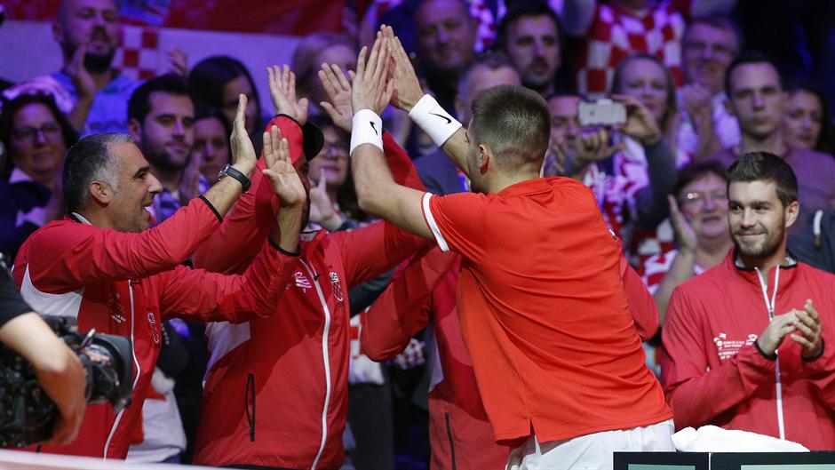 Silovit start Hrvata u finalu Dejvis kupa