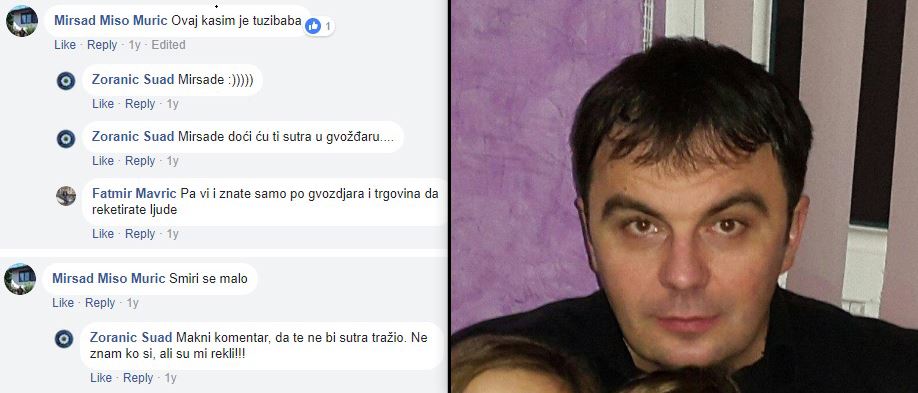 Sin Kasima Zoranića na Fejsbuku prijeti političkim neistomišljenicima