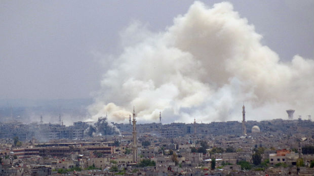 Sirijski mediji: Oborene izraelske rakete iznad Damaska